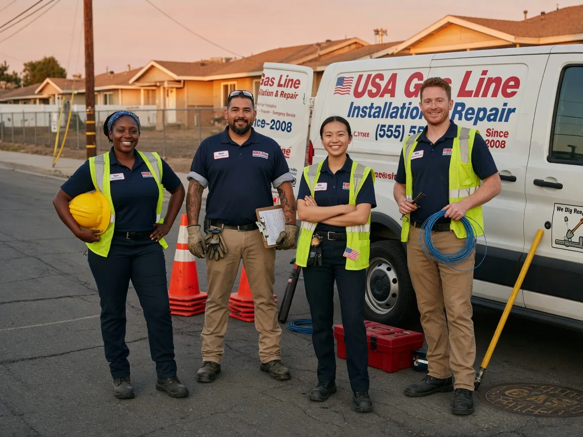 Gas Line Installation company in Tye, TX